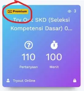 Tryout psikotes premium